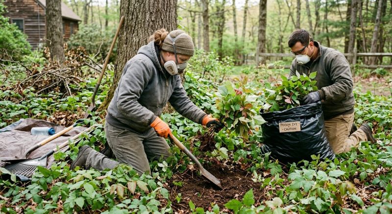 Poison Oak Removal in Montgomery County, PA