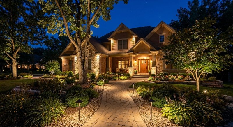 Courtyard Light Installation in Utah County, UT