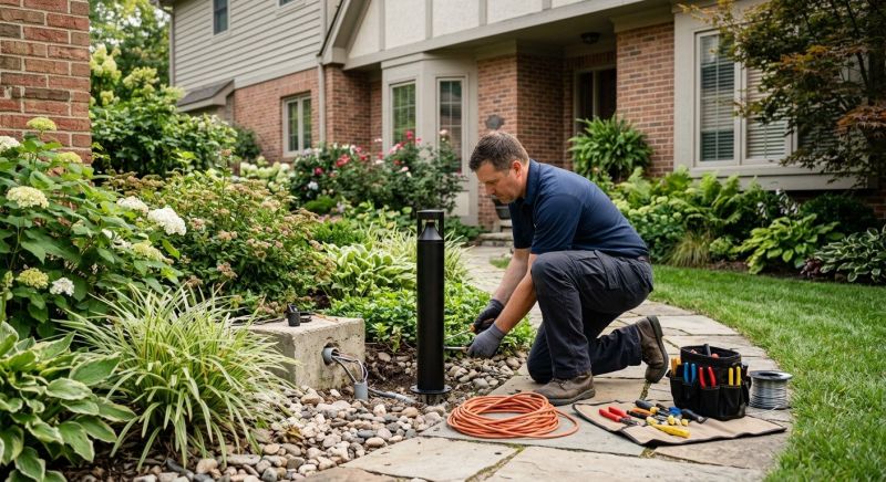 Landscape Lighting Repair in Denver, CO
