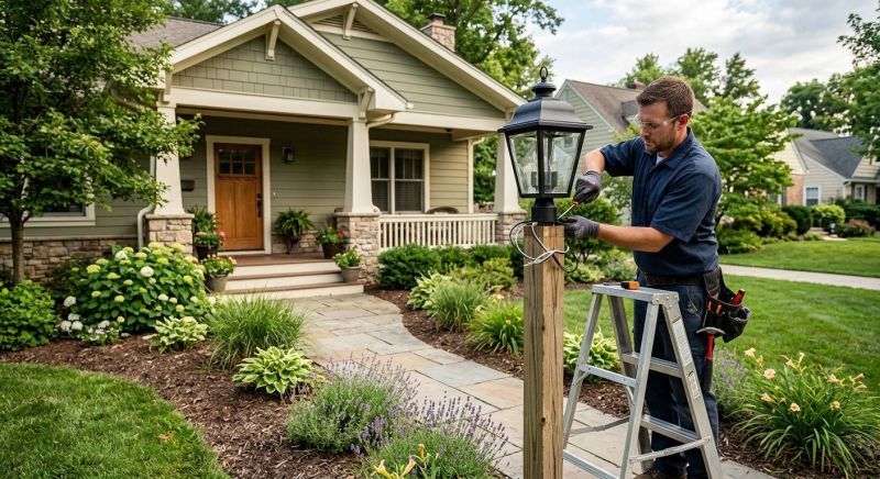 Low Voltage Lighting Service in Olathe, KS