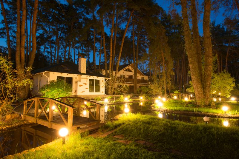 Pond Lighting Installation in Heber City, UT