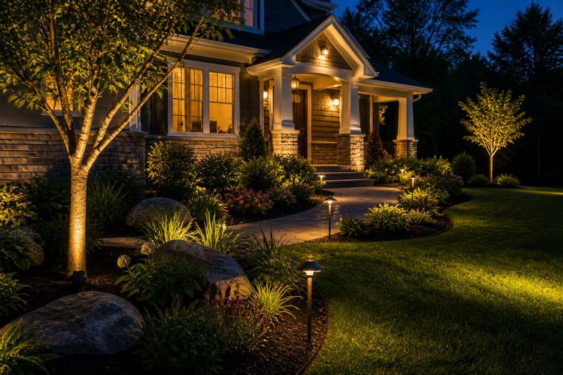 Terrace Lighting Installation in Littleton, CO