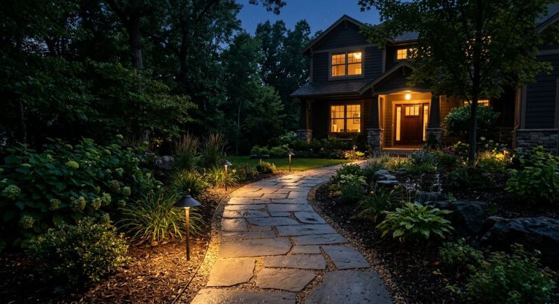 Walkway Lighting Installation in Orem, UT